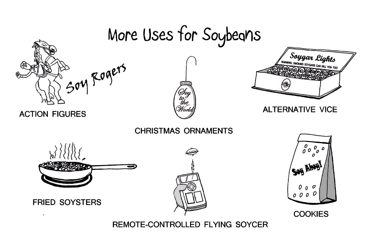 CARTOON: More Uses for Soybeans