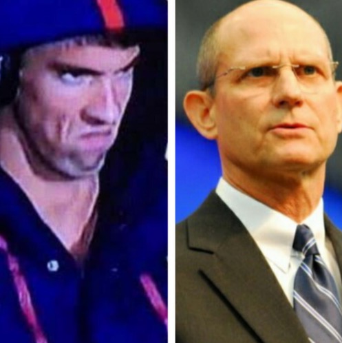 Michael Phelps thanks Ted Wilson for death stare coaching