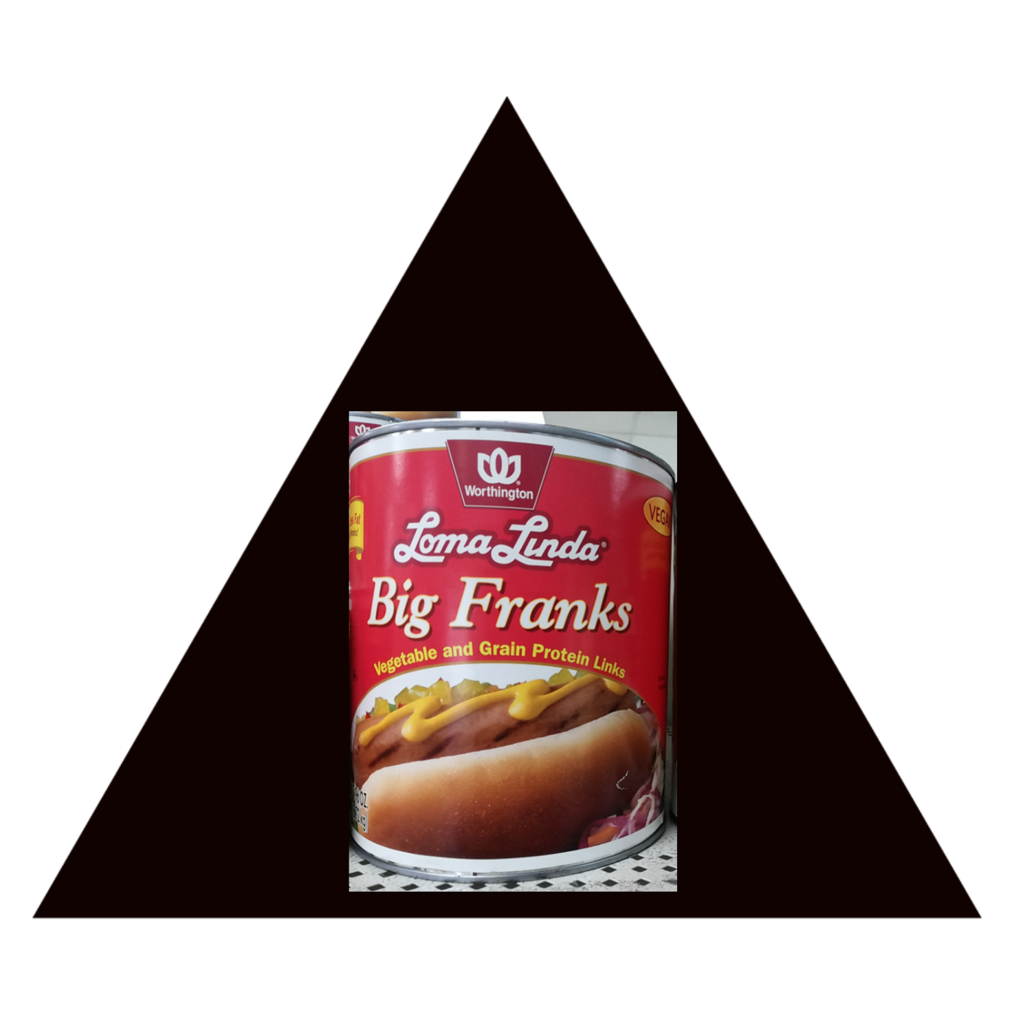 Loma Linda promotes food pyramid made up entirely of Big Franks