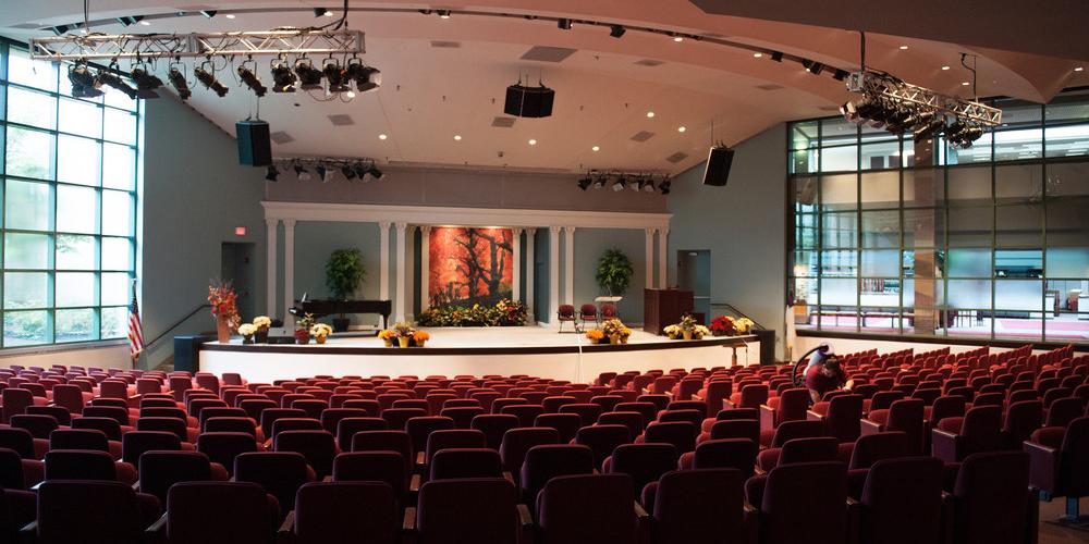 GC Auditorium Transformed Into State-Of-The-Art Echo Chamber