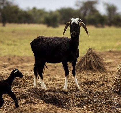 ADRA Goats Destroy ADRA Crops