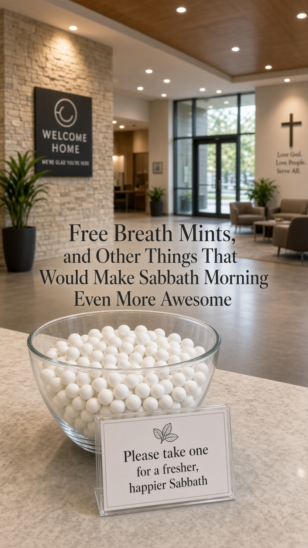 Free Breath Mints, and Other Things That Would Make Sabbath Morning Even More Awesome