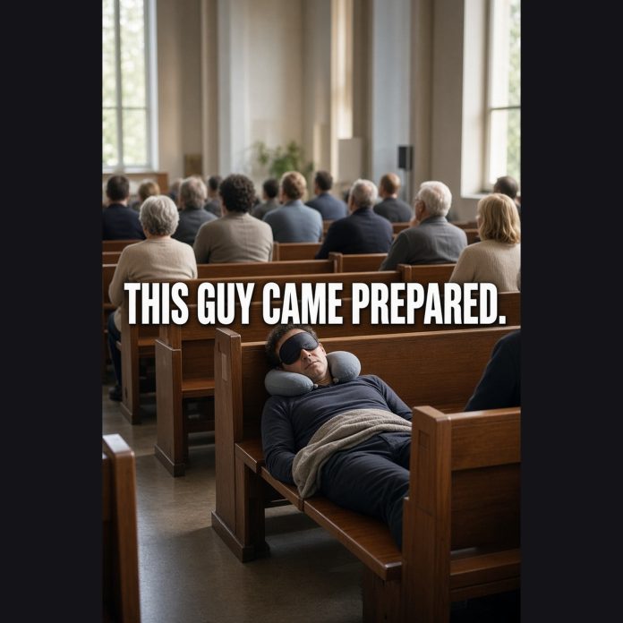 This Guy Came Prepared