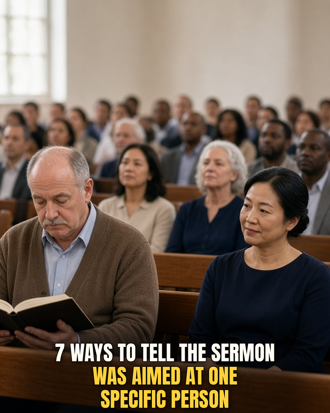 7 Ways to Tell the Sermon Was Aimed at One Specific Person